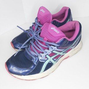 Asics Gel Contend 3 Womens Running Shoes Athletic Sneakers Purple Pink 11 H6